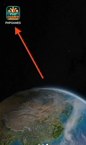 The PHPGAMES app has been installed on your phone
