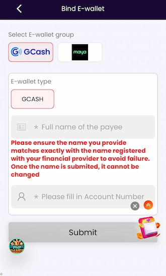 Provide all required withdrawal information on the form